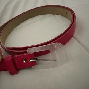 Hot Pink Vintage Belt 1980’s Women’s Medium